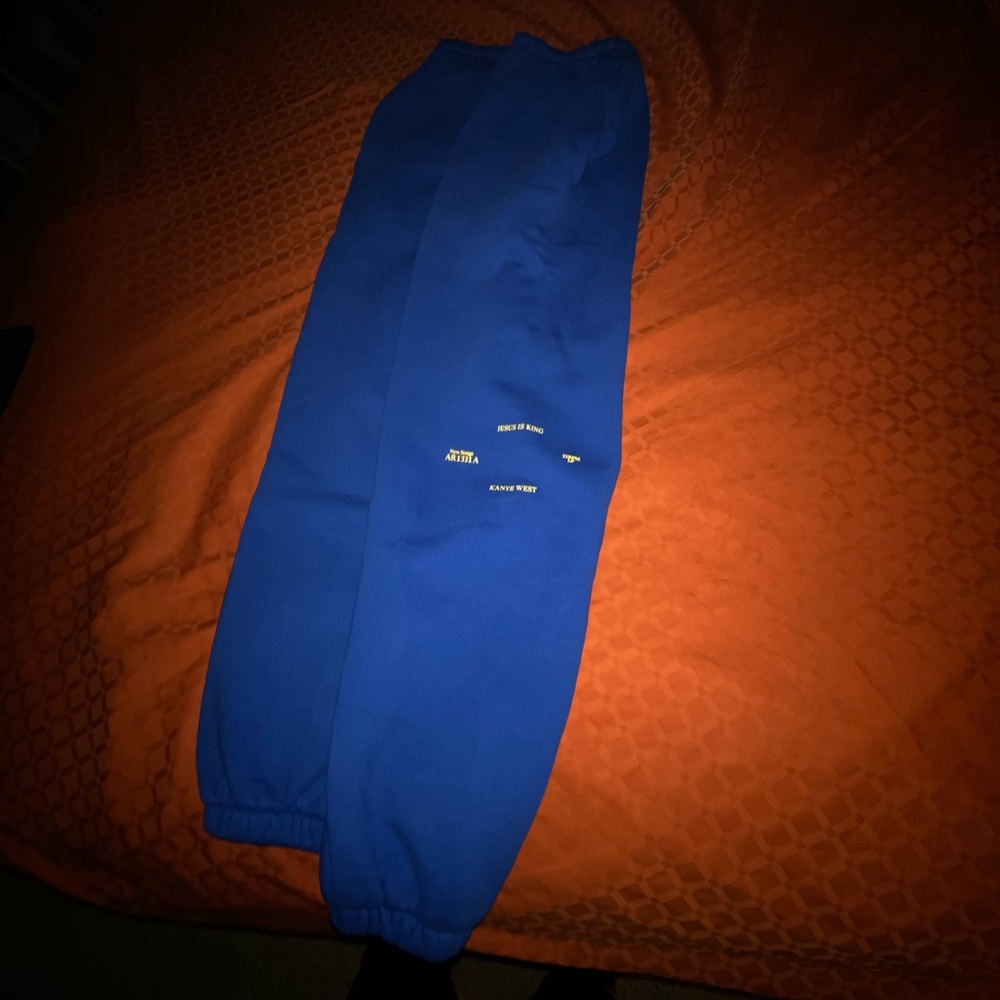 Kanye west Jesus is king album release sweatpants